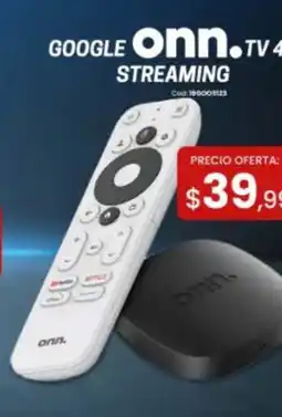 Novicompu Google onn.tv 4 streaming oferta