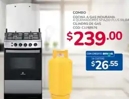 Artefacta Indurama cocina a gas oferta