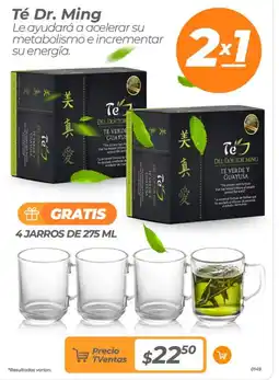 TVentas Té Dr. Ming oferta