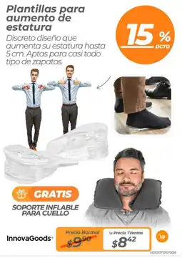 TVentas Plantillas para aumento de estatura oferta