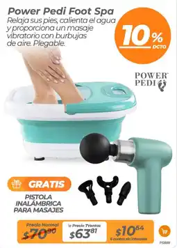 TVentas Power pedi foot spa oferta