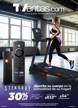 TVentas Stingray ¡ejercite su cuerpo en la comodidad de su hogar! oferta