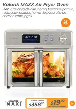 TVentas Kalorik maxx air fryer oven oferta