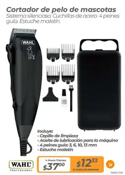TVentas Wahl professional cortador de pelo de mascotas oferta