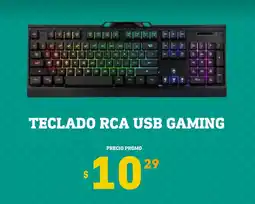 Coral Hipermercados Teclado RCA USB gaming oferta