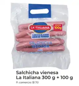 Tia La Italiana salsicha vienesa oferta