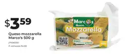 Tia Marco's queso mozzarella oferta