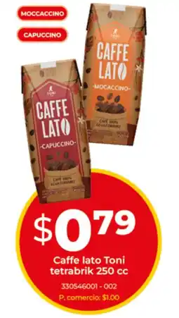 Tia Toni caffe lato oferta