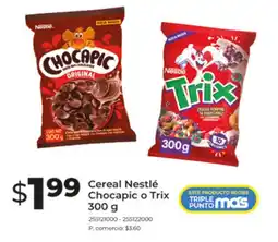 Tia Chocapic o Trix cereal oferta