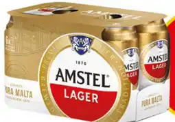 Tia Amstel lager cerveza oferta