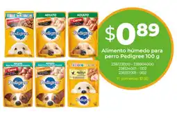 Tia Pedigree alimento húmedo para perro oferta
