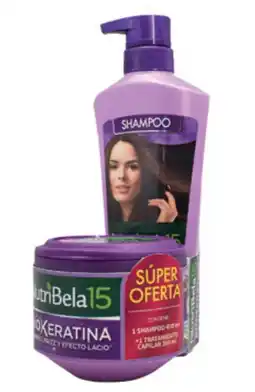 Tia Nutribela biokeratina + crema tatramiento capilar oferta