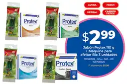 Tia Protex jabón + BIC máquina para afeitar oferta