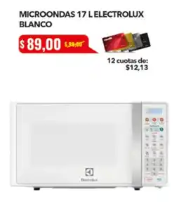 Tia Electrolux microondas 17 L oferta