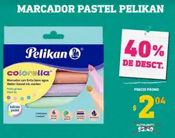 Coral Hipermercados Pelikan marcador pastel oferta