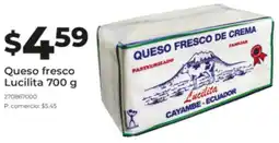 Tia Lucilita queso fresco oferta