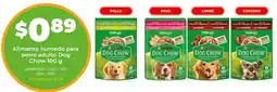 Tia Purina dog chow alimento húmedo para perro adulto 100 g oferta