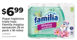 Tia Familia papel higiénico triple hoja mágica sensación oferta