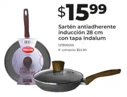 Tia Indalum sartén antiadherente inducción con tapa oferta