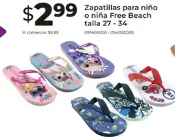 Tia Free beach zapatillas para niño o niña oferta