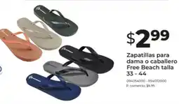 Tia Free beach zapatillas para dama o caballero oferta