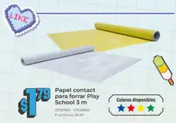 Tia Play school papel contact para forrar oferta