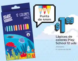Tia Play school lápices de colores oferta