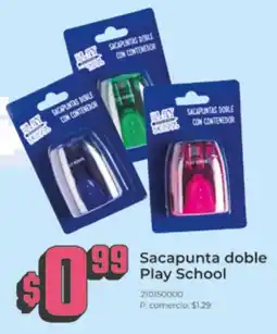 Tia Play school sacapunta doble oferta