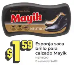 Tia Mayik esponja saca brillo calzado oferta