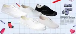 Tia Zapato de lona o sintético kit para niña, niño, dama o caballero oferta