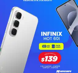 Novicompu Infinix hot 60I oferta