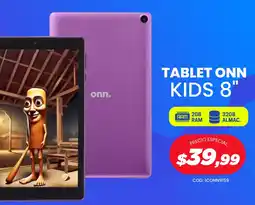 Novicompu Onn kids tablet 8" oferta