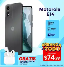 Novicompu Motorola E14 oferta