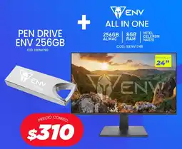 Novicompu Env pen drive + env all in one oferta
