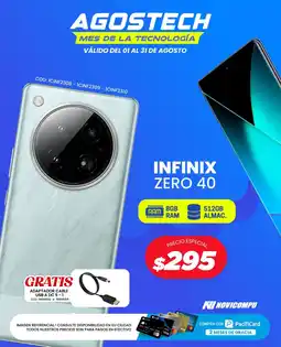 Novicompu Infinix zero 40 oferta