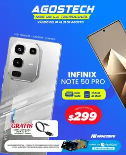 Novicompu Infinix note 50 pro oferta