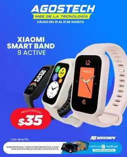 Novicompu Xiaomi smart band 9 active oferta