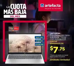 Artefacta HP LAPTOP 15.6" oferta