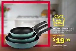 Artefacta Quattro set sarten oferta