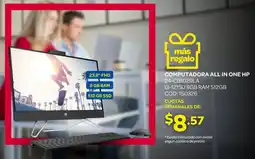 Artefacta Hp computadora all in one oferta
