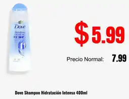 Supermaxi Dove shampoo hidratación intensa oferta