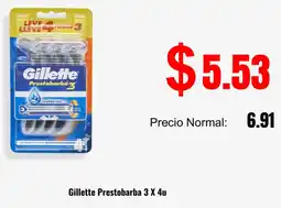 Supermaxi Gillette prestobarba 3 oferta