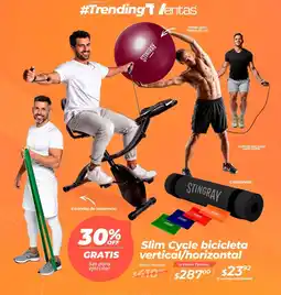TVentas Slim cycle bicicleta vertical/horizontal oferta