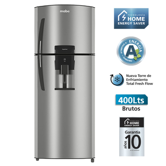 La Ganga Refrigeradora mabe inox 400 litros oferta