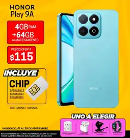 Novicompu Honor play 9A oferta