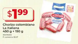 Tia La italiana chorizo colombiano oferta
