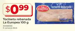 Tia La europea tocineta rebanada oferta