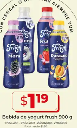 Tia Frush bebida de yogurt oferta