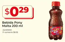 Tia pony malta bebida oferta