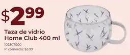 Tia Home club taza de vidrio oferta